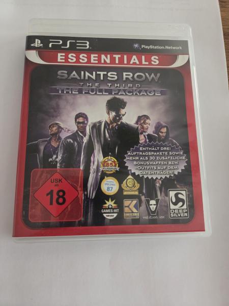 Saints Row The Third/The Full Package Playstation 3 Essentials komplett mit Anleitung Bles 01748/E USK ab 18 Jahren